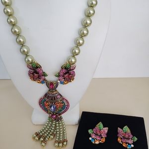 Beautiful Necklace And Earrings